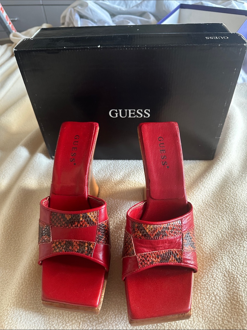 Women’s Guess wedge shoes